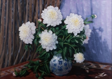 Пионы. 2008 холст, масло, 60х80
