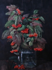 Калина. 2007 бумага, акварель, 36х47